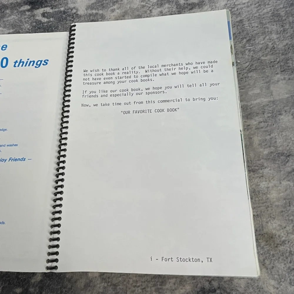 Comanche Auxiliary Fraternal Order of Eagles Favorite Recipes Ft Stockton TX‎